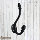 Jumbo Riustic Iron acorn Coat hook 147mm high (MAJ842)