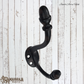 Jumbo Riustic Iron acorn Coat hook 147mm high (MAJ842)