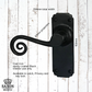 cast iron Monkey Tail Lever Handles Black (3 types)