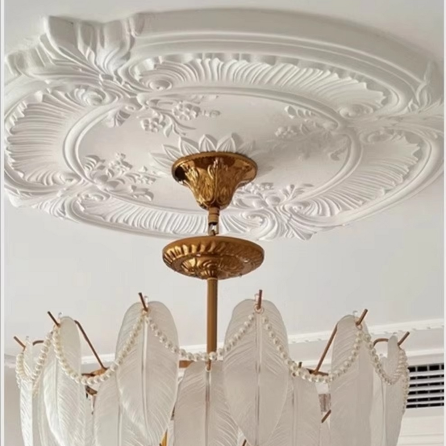 PU Hereford Ornate ceiling medalion rose 500mm dia