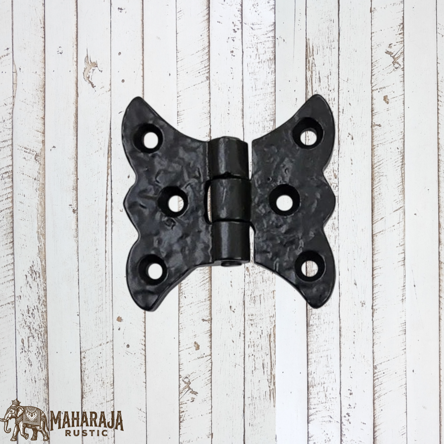 Antique Cast Iron Butterfly Cabinet Hinge 53mmx53mm (MAJ-844)
