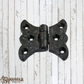 Antique Cast Iron Butterfly Cabinet Hinge 53mmx53mm (MAJ-844)