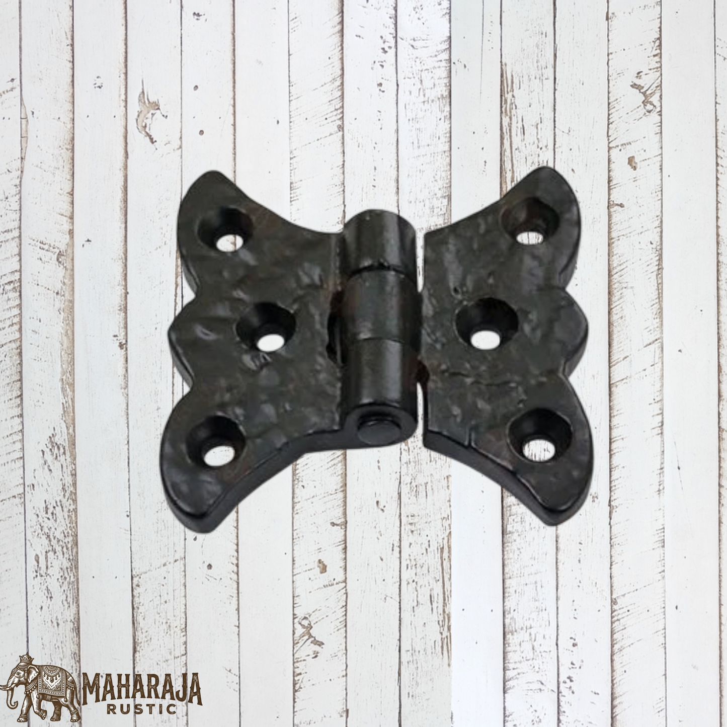 Antique Cast Iron Butterfly Cabinet Hinge 53mmx53mm (MAJ-844)
