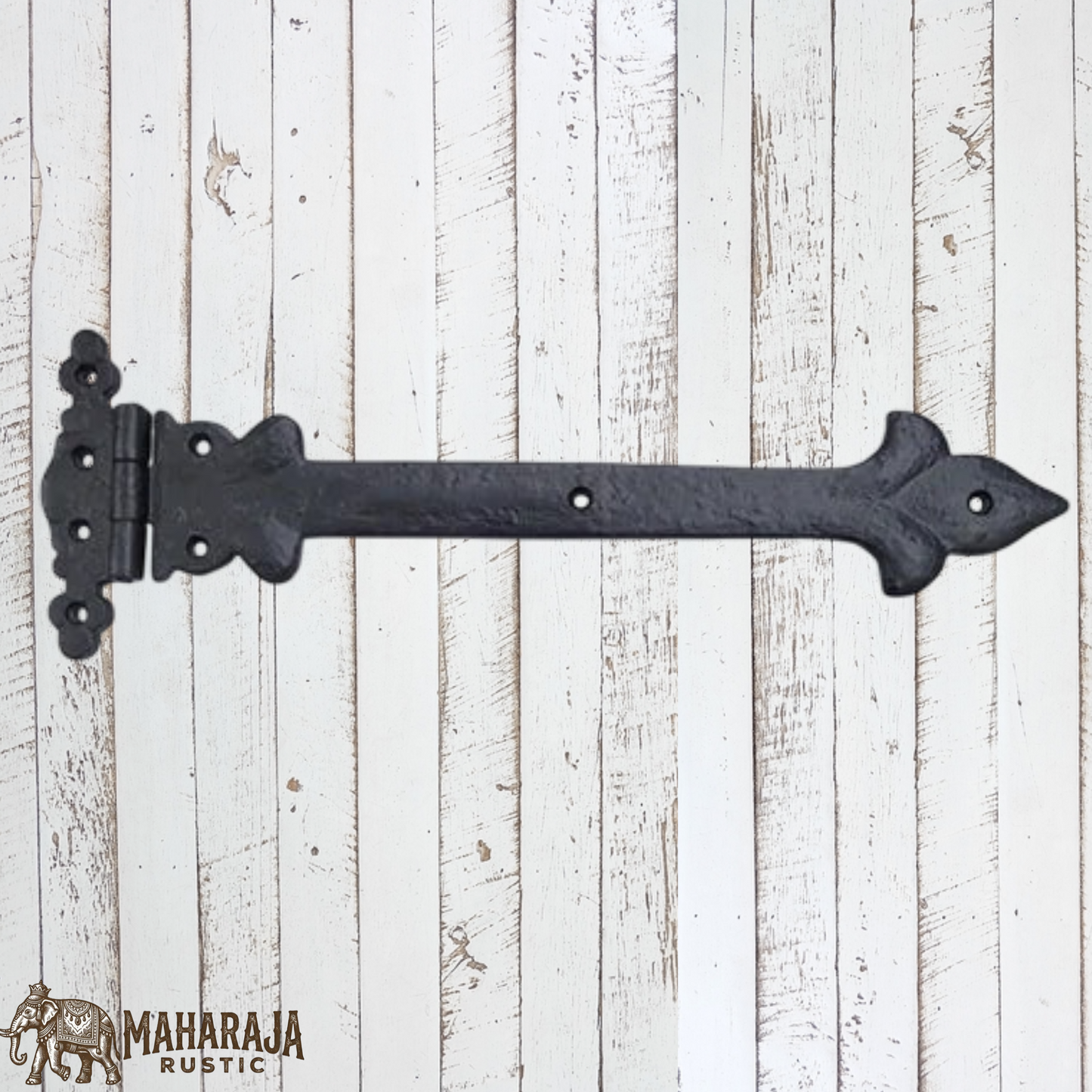 Spear Rustic Jumbo cast Iron spear T-Hinge 508mmx127mm (MAJ-846)