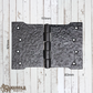 Parliament Rustic Black cast Iron spear 151mm x 101mm (MAJ-847)