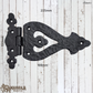 Bekah's Black Antique cast Iron T Hinge 225mmx133mm (MAJ-850)