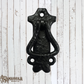 Cast Iron Pendant drop cupboard handle (MAJ-855) 80mm x 36mm