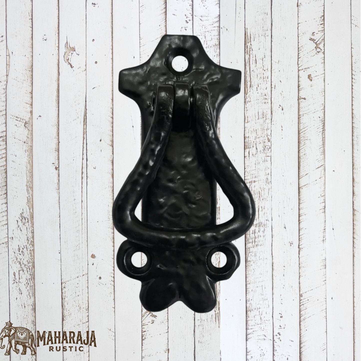 Cast Iron Pendant drop cupboard handle (MAJ-855) 80mm x 36mm