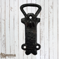 Cast Iron Pendant drop cupboard handle (MAJ-855) 80mm x 36mm