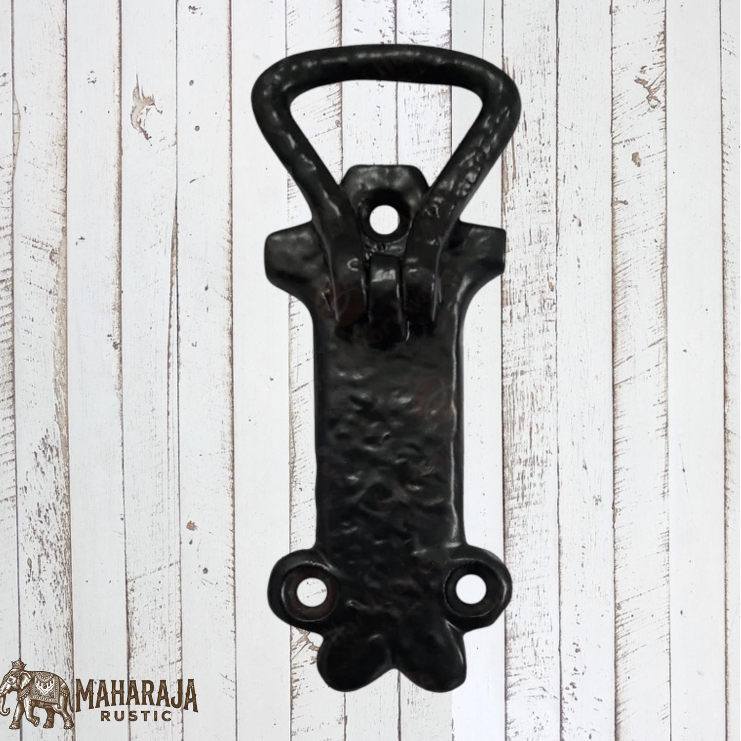 Cast Iron Pendant drop cupboard handle (MAJ-855) 80mm x 36mm