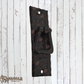 Cast Iron Pendant drop Rectangle cupboard handle (MAJ-856) 101mm x 33mm