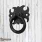 Cast Iron Ring drop Rectangle cupboard handle (MAJ-857) 65mmx50mm