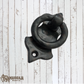 Cast Iron Fleur De Lis Ring drop 80mmx 42mm(MAJ-858)