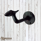 Wrought Iron Rail (stair) Bracket Curved seat (MAJ-863)