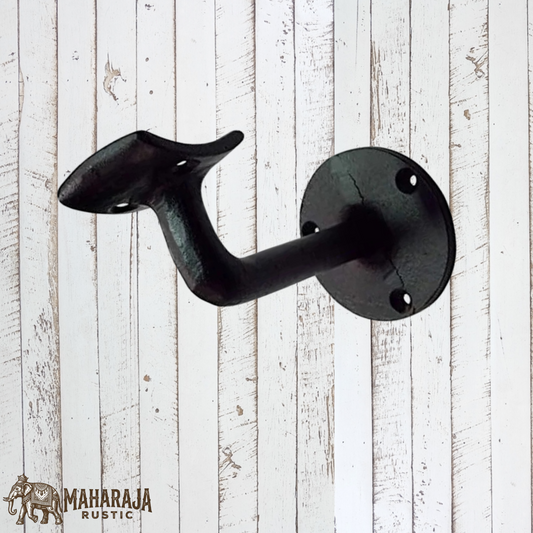 Wrought Iron Rail (stair) Bracket Curved seat (MAJ-863)