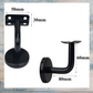 Ornate Iron stair rail bracket black (swivel seat) (MAJ-864) (Copy)