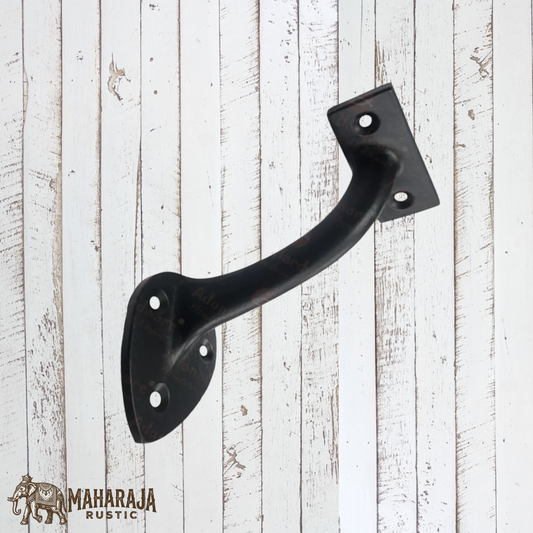 Spear Wrought Iron Rail (stair) Bracket Flat seat (MAJ-865)