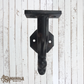 Cats Tail Cast Iron Rail (stair) Bracket Flat seat (MAJ-866)