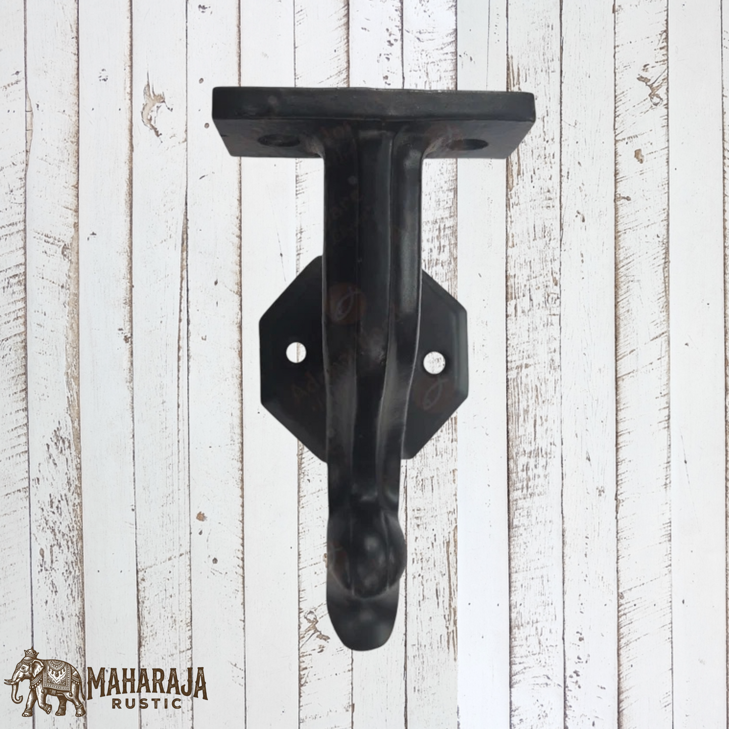 Cats Tail Cast Iron Rail (stair) Bracket Flat seat (MAJ-866)