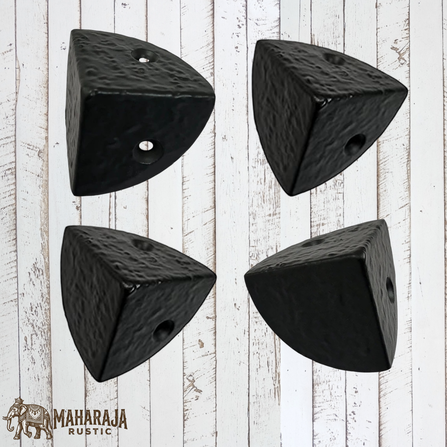 cast iron 3 way corner (set of 4) 45mm x 32mm (MAJ-878)