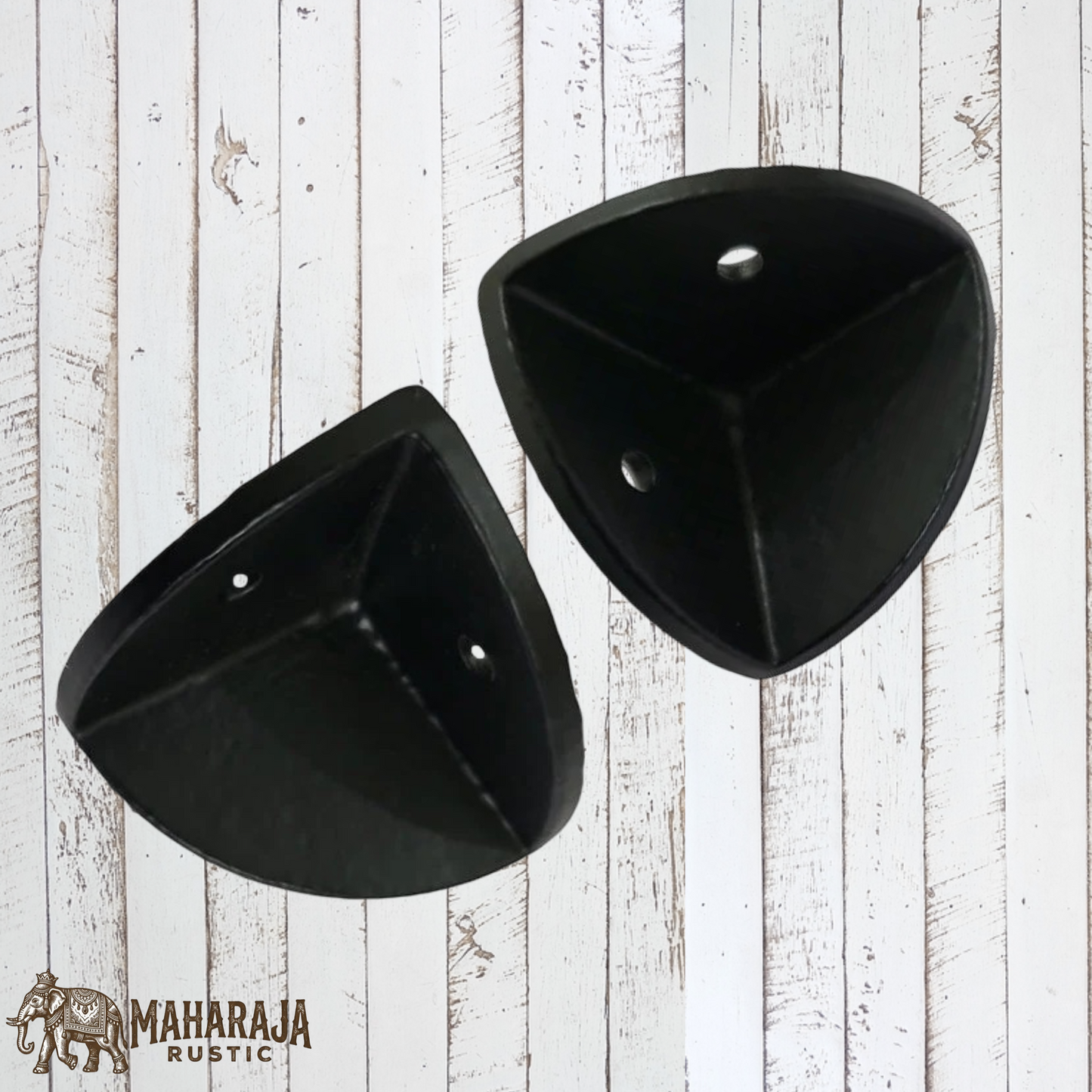 cast iron 3 way corner (set of 4) 45mm x 32mm (MAJ-878)