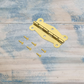 XL Antique look Gold Elizabeth hinge 48mm high