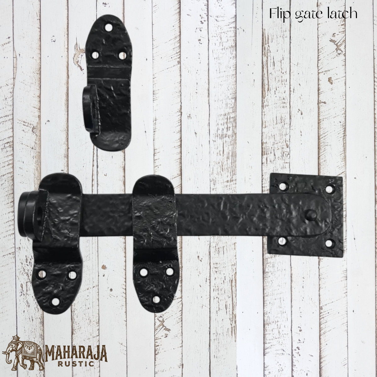 Cast Iron gate Flip latch 230mm long (MAJ876)