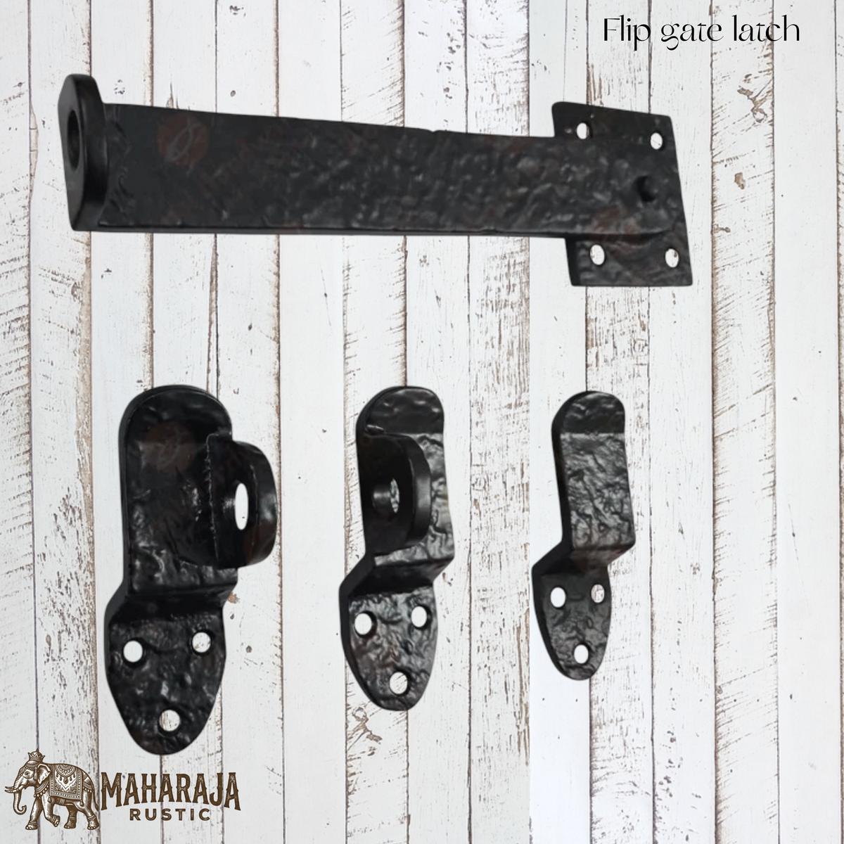 Cast Iron gate Flip latch 230mm long (MAJ876)