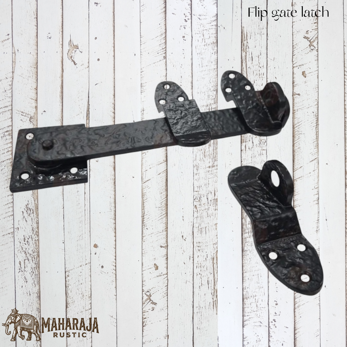 Cast Iron gate Flip latch 230mm long (MAJ876)
