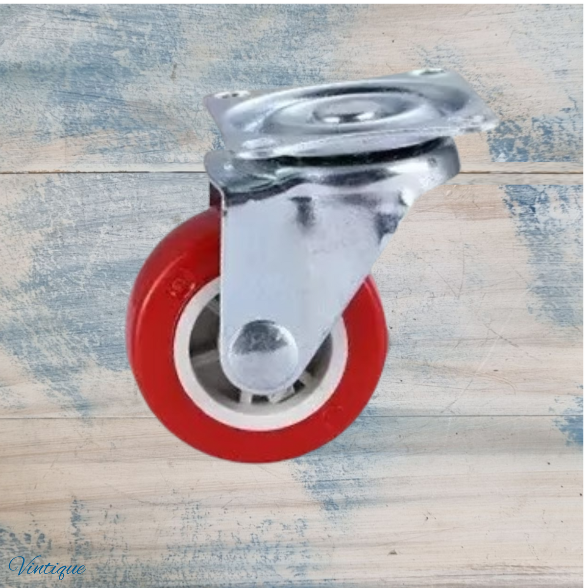 Red Urethane swivel castor wheel -50mm wheel