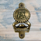 Cheers for Beer- Bronze Wall Mounted Vintage Bottle opener for beer bottles