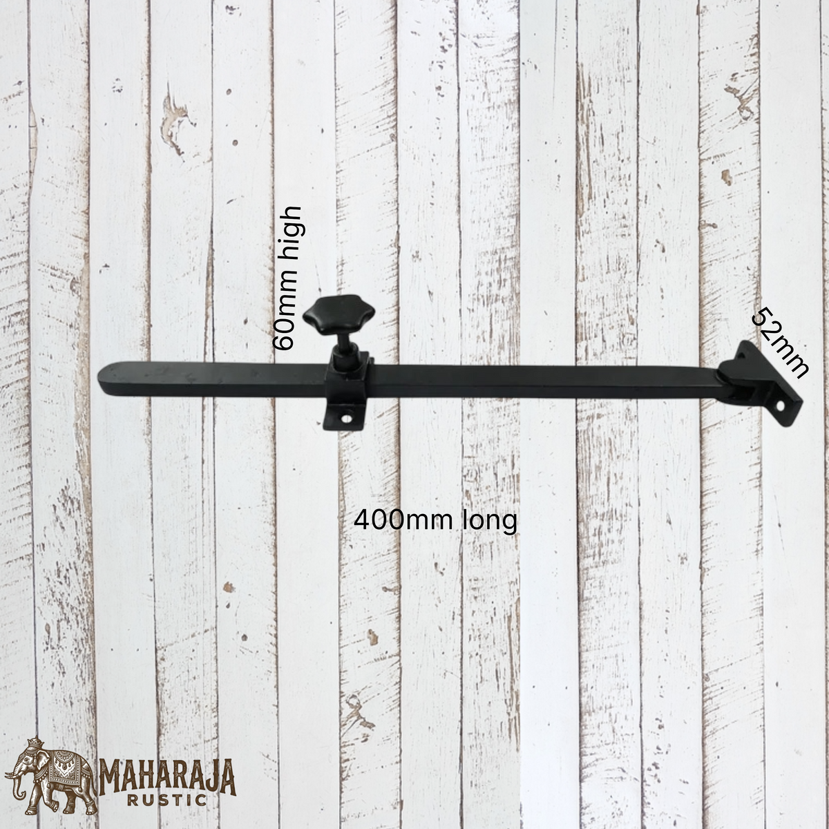 Rustic Iron Telescopic Window Sliding Stay-400mm long (MAJ-878)