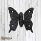 Cast Iron Butterfly hinge 74mmx 72mm (MAJ-883)