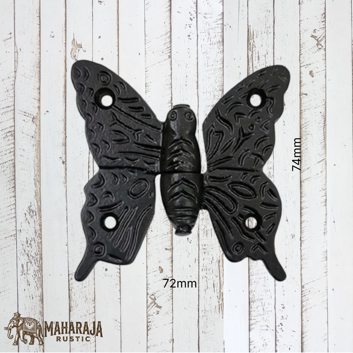 Cast Iron Butterfly hinge 74mmx 72mm (MAJ-883)