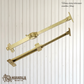 Heavy Duty solid brass telescopic casement window stay 179mm-305mm(5 finishes)