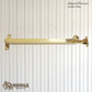 Longneck solid brass telescopic casement window stay 356-597mm (5 finishes)