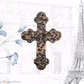 Artisan Rustic oil bronze finish brass Cross 62mm x 44mm