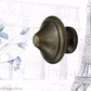 Artisan Antique Brass Tagine cabinet knob 31mm dia