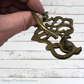Vintage Keeler Brass Batwing Chippendale Drawer Handle Pull 104mm long