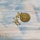 Anodised Gold wood screws 10mm (packet of 10) M2.5