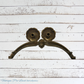 antique "tudor"  swing handle 128mm long
