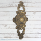 antque Hyer Ornate Brass Cabinet Door Plate Large Hollywood Regency Mid Century