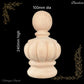 Basilica Domed Crown shape Wooden finial -2 sizes -large designs
