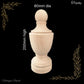Trophy carved Wooden finial -200mm x 80mm