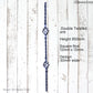 "Ravenscraig"Double Twisted Orb Wrought Iron Baluster 850mm long