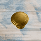 Ringed Alloy Antique Gold finish 29mm Drawer or Cabinet Knob - Vintique Concepts