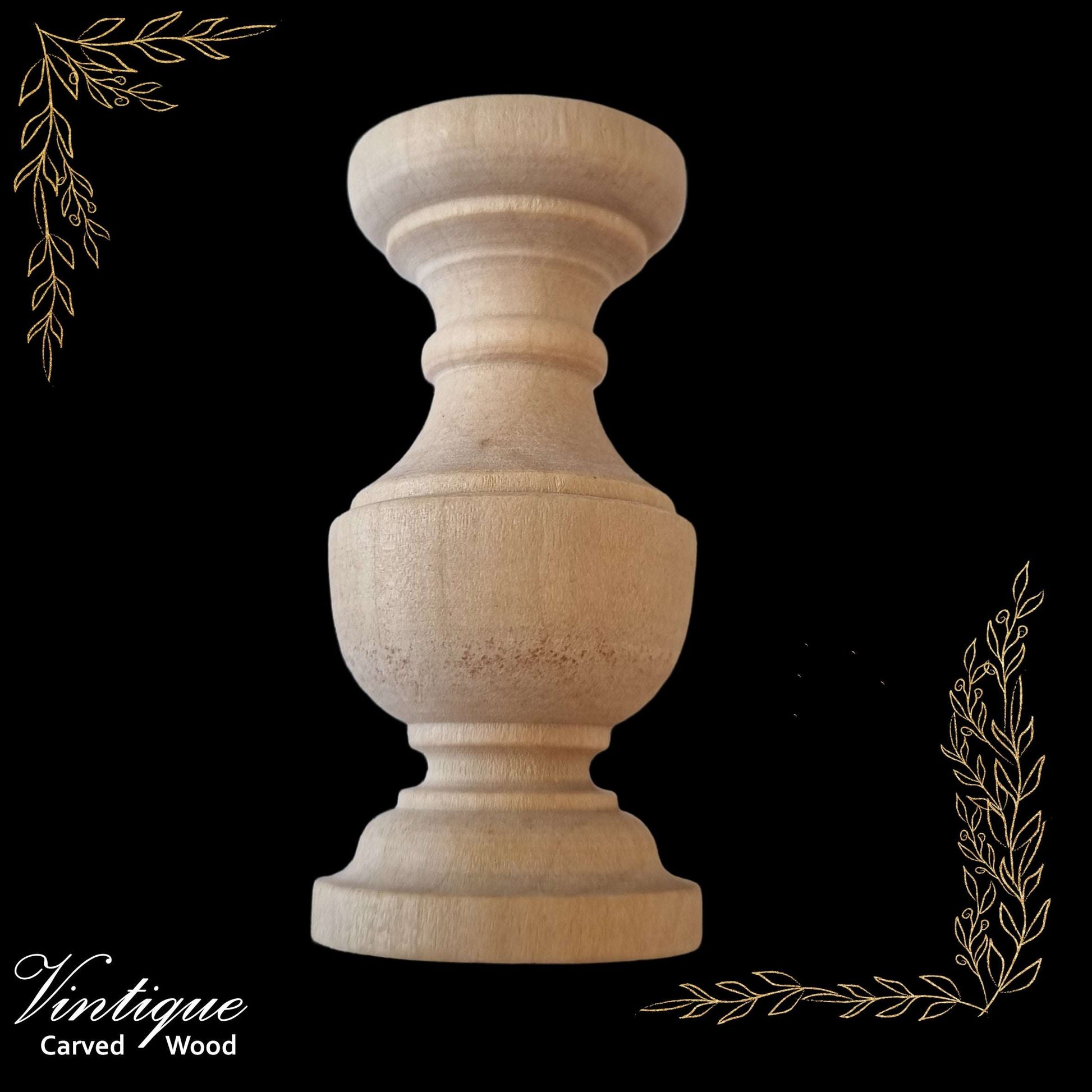 Woodcraft classic Wooden Spindle 25mm dia x 60mm long