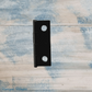 Small Black finish Butt Hinge 25mm x 16mm - square Corner - Vintique Concepts