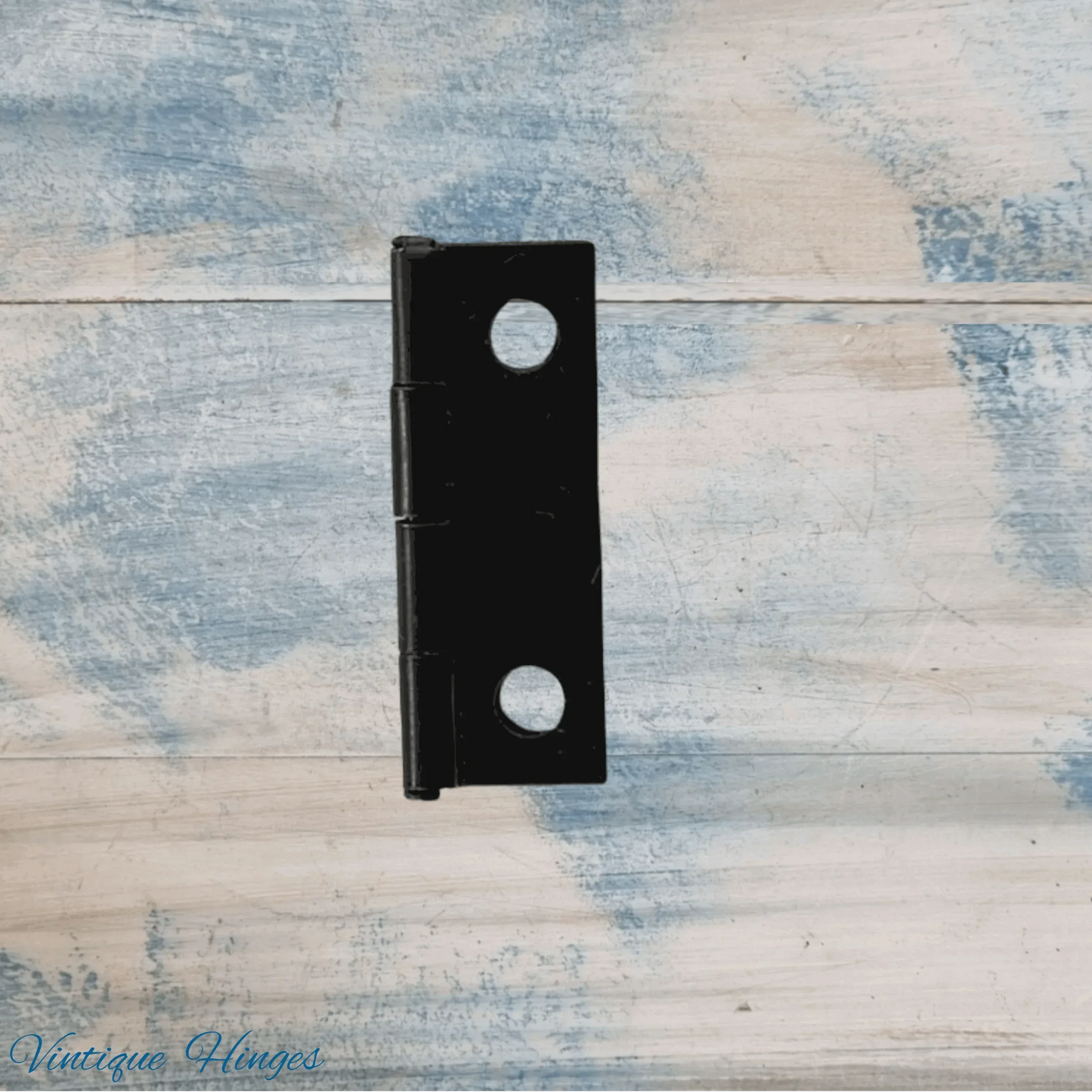 Small Black finish Butt Hinge 25mm x 16mm - square Corner - Vintique Concepts