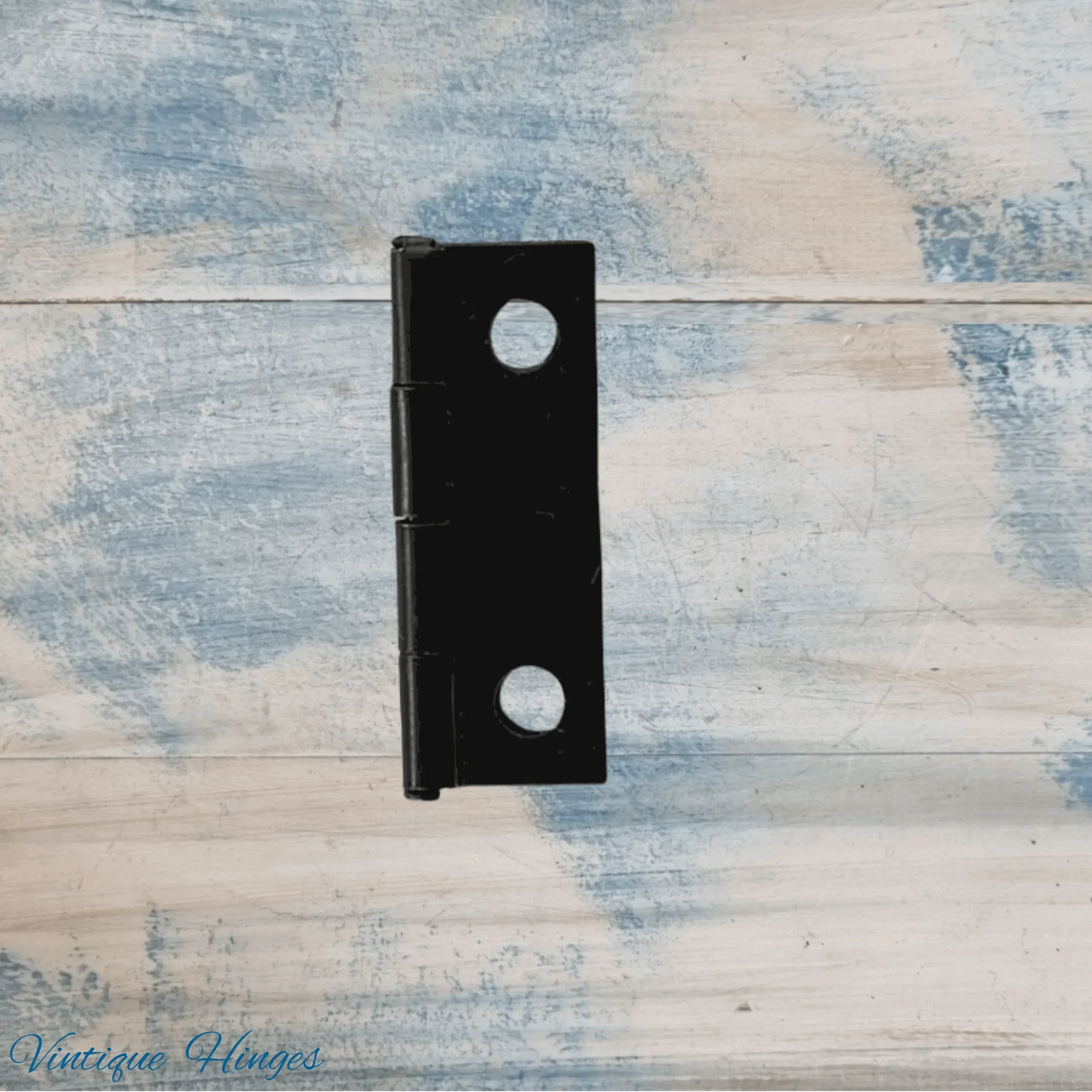 Small Black finish Butt Hinge 25mm x 16mm - square Corner - Vintique Concepts